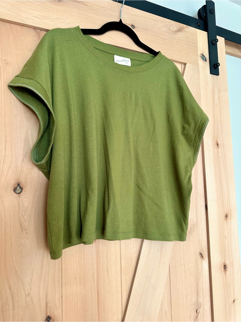 Universal Thread Olive Green Boxy Tee XL | MIX + MATCH